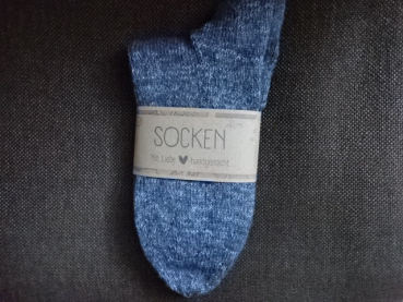 Preview: Socken Gr. 48/49 grau