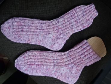Socken Gr. 38/39 rosa