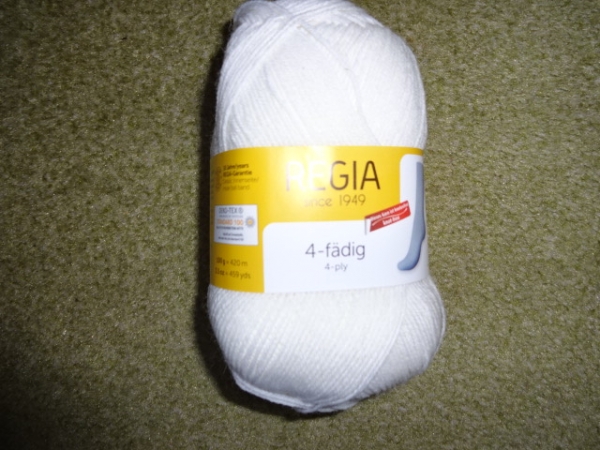 Regia uni 4-fach 4-fädig 4-ply 100g