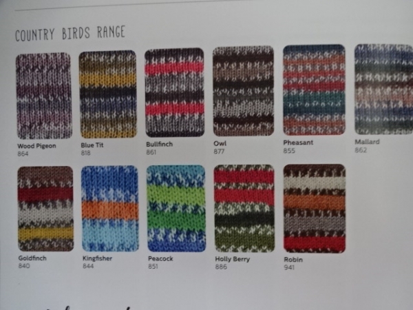 Signature 4ply Country Birds Range