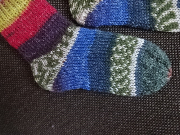 Socken Gr. 18/19 bunt