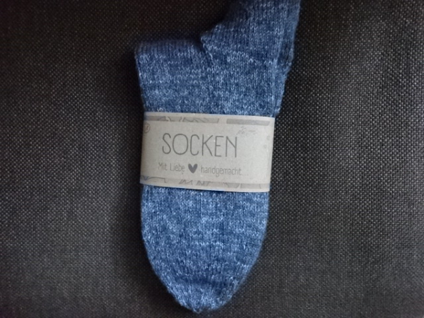 Socken Gr. 48/49 grau