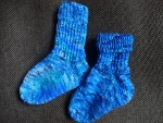 Socken Gr. 18/19 blautöne