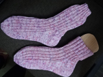 Socken Gr. 38/39 rosa